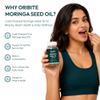 ORIBITE Moringa Seed Oil 1000mg 60 Capsules | Cold-Pressed & Pure Superfood Supplement | Supports Skin, Hair, Digestion, Energy & Immunity | Rich in Vitamins & Antioxidants | Non-GMO, Gluten Free view 2