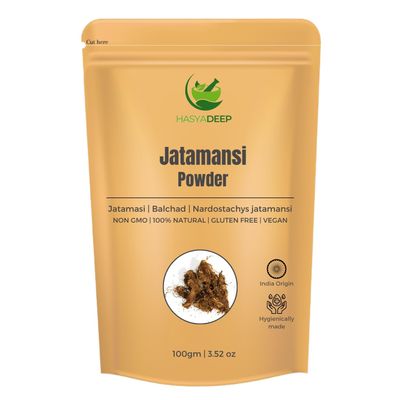 Hasyadeep jatamansi Powder | Nardostachys jatamansi | Traditional Ayurvedic Herb (50gm/1.76oz)