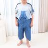 LumaGrove Bedridden Patient Clothing, Short Sleeve Patient Pajamas Tear Away Post-Op Clothes for Fracture/Surgery Patients(G,L) view 2
