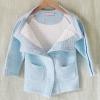 LumaGrove Childrens Bedridden Patient Clothing Post-Op Tear Away Clothes Hospital Gowns Nursing Aid(Blue,XL) view 3