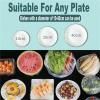 Fresh Keeping Bags 300pcs Food Wrap Storage Covers Bags For Bowl Elastic Plate Silicone Lid Cover Kitchen Fruit Plastic Fresh-Keeping Seal(Transparent,35mm) view 4
