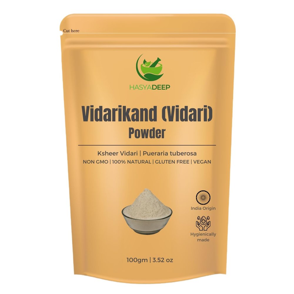 Hasyadeep Vidarikand Powder | Pueraria tuberosa | Traditional Ayurvedic Herb (450gm/15.87oz)