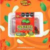 Beibi Dinos Apple Tamarindo Wrap - 10 Count Mexican Candy Coating Sheets for Apples | Spicy Tamarind Paste Fruit Cover | Cubierta de Tamarindo para Manzanas | Sweet & Spicy Mexican Treats view 3