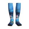 Lotus flowers Compression Socks 15-20mmHg Graduated Compression, Ideal for Nurses, Doctors, Office Workers, and Athletes view 2