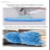 5Pairs Chenille Shoe Covers for Mopping - Lazy Cleaning Floor Slipper Covers, Reusable Floor Cleaning Shoe Pads (Sky Blue) view 3