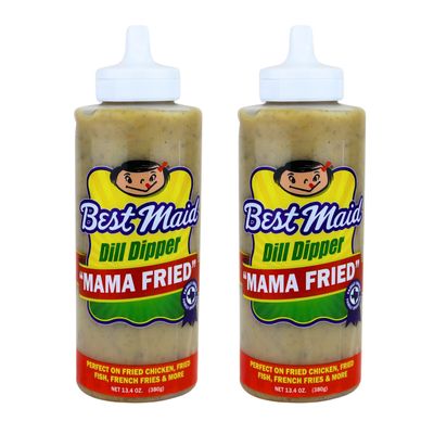 Best Maid Pickle Sauce Mamma Fried, Dash ODill BBQ, Spicy Pickle Ketchup & Papa Grilled Tangy, Bold & Dill Flavors for Burgers, Fries & BBQ (2 Pack, Mama Fried)