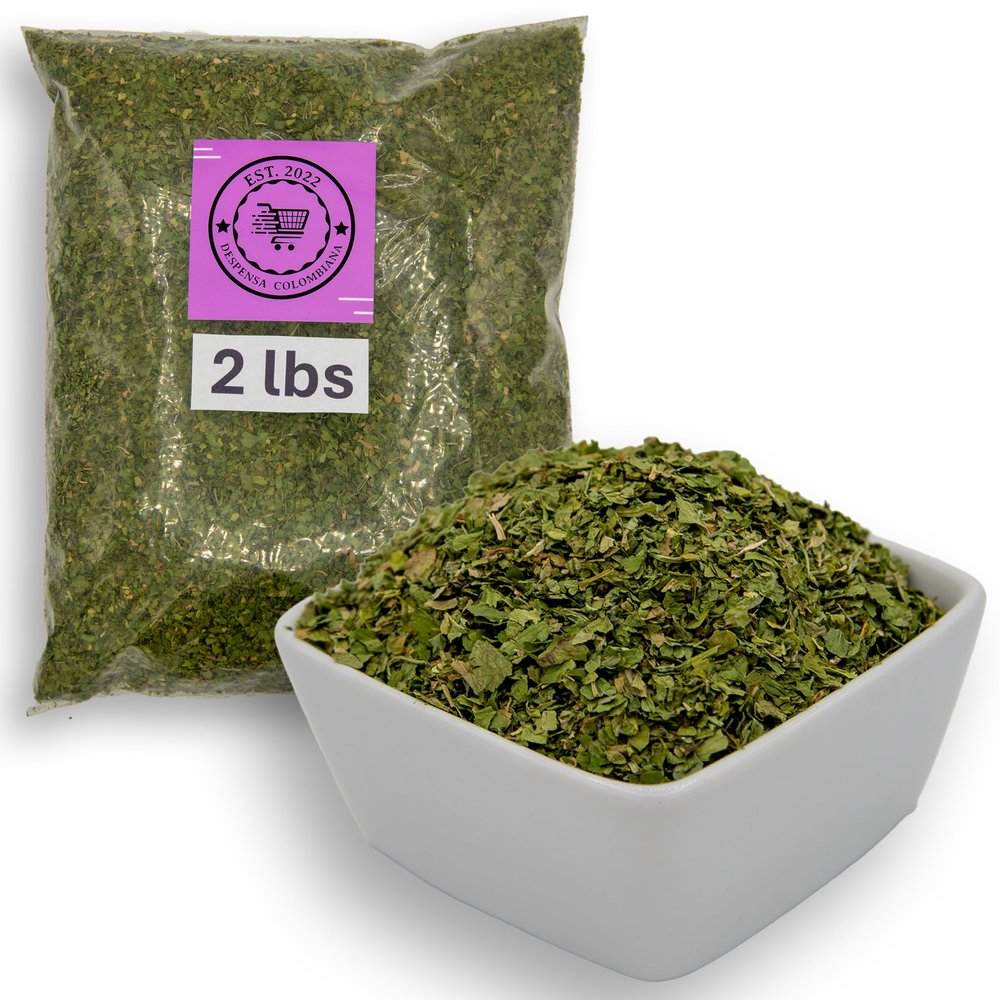 2 Lbs Dried Cilantro Flakes - Despensa Colombiana Coriander Leaves, Cilantro Leaves Bulk 32 oz - Ideal for cooking new dishes, soups, chicken and more!
