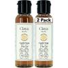 Claya Pine Tar Liquid Castile Soap Organic Ingredients, Biodegradable, Gentle for Sensitive Skin, Versatile Use and Travel Size (2 Pack of 2 fl oz) view 1