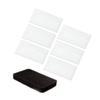 Replacement Filters for Luna and Luna II, 6-pk Disposable Ultra Fine Filters, 1-pk Reusable Foam Filter view 1