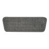 12 Pack Microfiber Mop Pads - Wet Dry Cleaning Refill Pads Applicable to Most Flat Mops, 16.5" x 15" Large Size (Gray) view 3