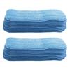 20 Pack Microfiber Mop Replacement Heads, Applicable to Wet or Dry Mop Floor Cleaning Pads, Soft and Absorbent for Floor Care System view 2