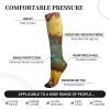 Sunflowers elements Compression Socks 15-20mmHg Graduated Compression, Ideal for Nurses, Doctors, Office Workers, and Athletes view 4