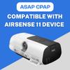 24 Count of ASAP CPAP Standard Replacement Disposable Filters Compatible with ResMed AirSense 11 Series Device Durable, Easy Installation, Hygienic Airflow, One-Year Supply (24 Filters) view 2