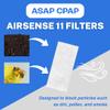 24 Count of ASAP CPAP Standard Replacement Disposable Filters Compatible with ResMed AirSense 11 Series Device Durable, Easy Installation, Hygienic Airflow, One-Year Supply (24 Filters) view 3