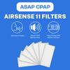 24 Count of ASAP CPAP Standard Replacement Disposable Filters Compatible with ResMed AirSense 11 Series Device Durable, Easy Installation, Hygienic Airflow, One-Year Supply (24 Filters) view 4