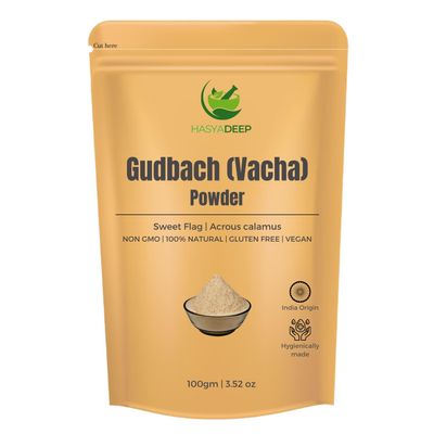 Hasyadeep Vacha Powder | Gudbach Root | Acorus Calamus(50gm/1.76oz)