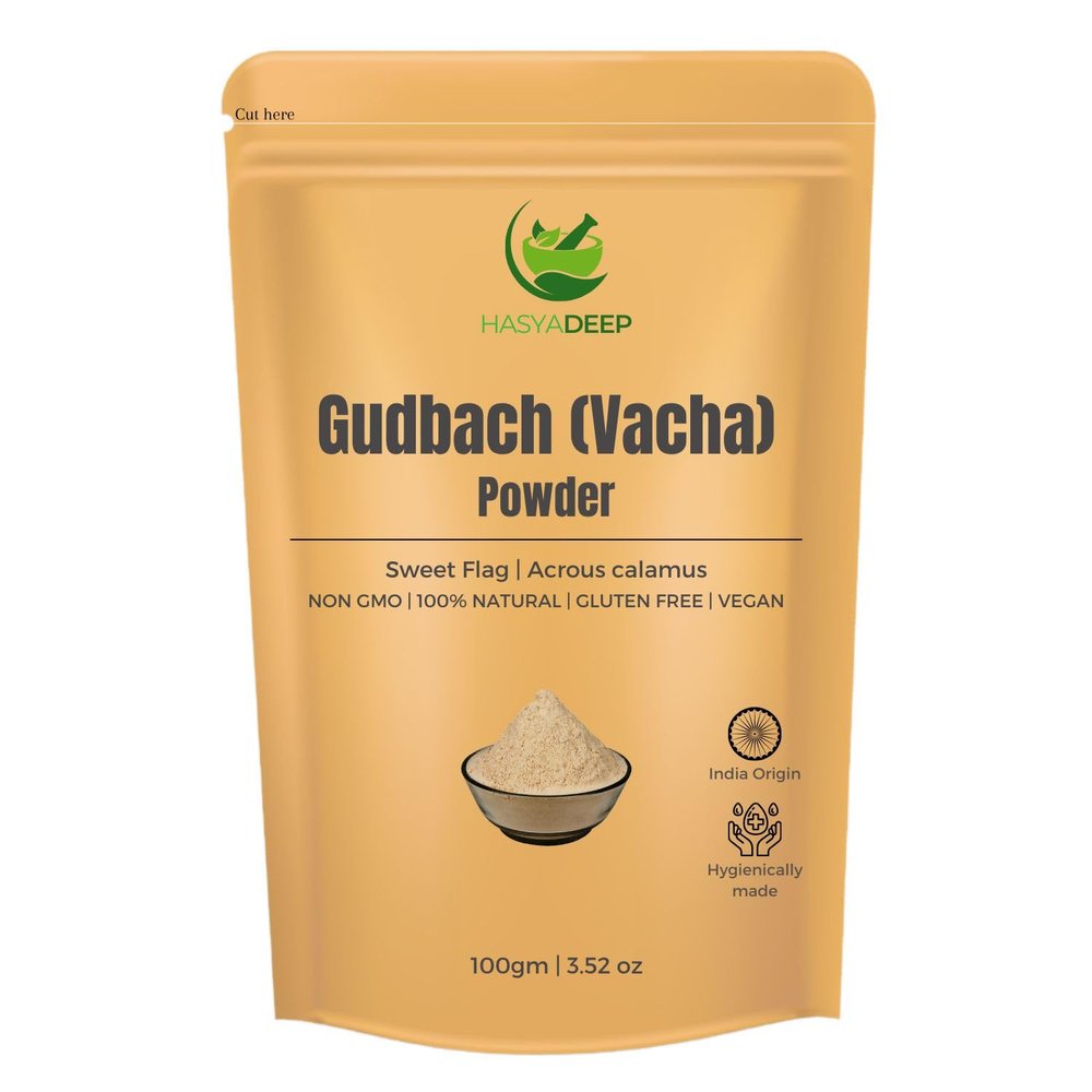 Hasyadeep Vacha Powder | Gudbach Root | Acorus Calamus(50gm/1.76oz)