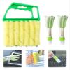 3-Piece Blind Cleaning Kit with 7-Finger & 3-Finger Brushes - Multi-Surface Duster for Blinds, Vents, Shutters and Fans (Yellow)(Green+2small) view 1