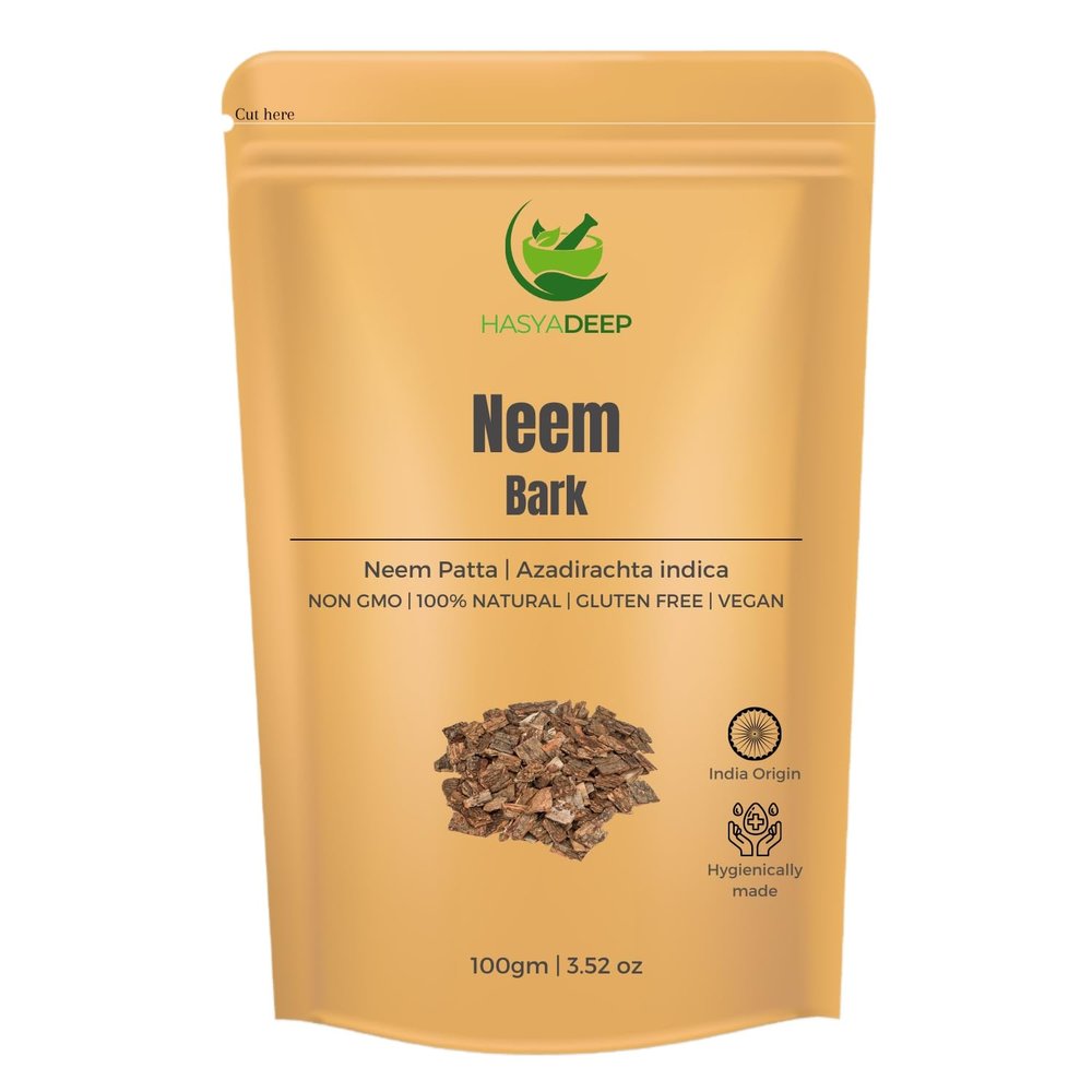 Hasyadeep Neem Bark | Azadirachta Indica (450gm/15.87oz)