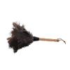 Natural Ostrich Feather Duster with Wooden Handle - 32cm Handheld Dust Brush for Furniture & Delicate Surfaces view 4