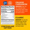 Coro Uncured Salami Gift Box 4 Artisan Salami Sticks (5oz Sticks) | Classic with Garlic & Ginger, Chipotle & Cocoa, Orange Cardamom, Finocchiona | All Natural, Gluten-Free | Gourmet Charcuterie Gift view 2