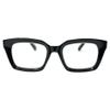 Incredible Bargains The Montclair Luxury Oversized Square Reading Glasses + 2.75 Onyx Noir view 1