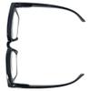Incredible Bargains The Montclair Luxury Oversized Square Reading Glasses + 2.75 Onyx Noir view 4