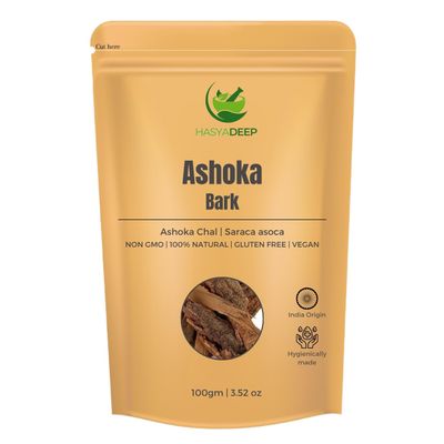 Hasyadeep Ashoka Bark | Saraca asoca | Traditional Ayurvedic Herb (200gm/7.05oz)