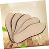 HOLIDYOYO 2 Pairs Breathable Cowhide Leather Insoles Shock Absorbing Sports Shoe Pads with Latex for Foot Comfort and Pressure Relief in Athletic Footwear view 4