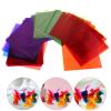 Color Cellophane Sheets 80Pcs Colored Glass Film Candy Wrapper Wrapping Paper Opp Chocolate Packaging view 3