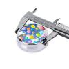 Colorful Balloons3 Compartment Pillbox, A Portable Medicine Box That Holds Vitamins, Medications, Fish Oil and Supplements. view 4