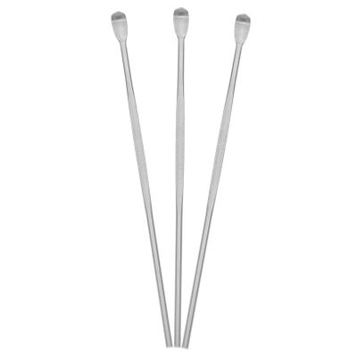Anneome 3 pcs Portable Stainless Steel Ear Pick Remover Tool Set Cleaner for Safe Ear Wax Removal and Convenient Personal Hygiene