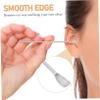 Anneome 3 pcs Portable Stainless Steel Ear Pick Remover Tool Set Cleaner for Safe Ear Wax Removal and Convenient Personal Hygiene view 2