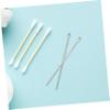 Anneome 3 pcs Portable Stainless Steel Ear Pick Remover Tool Set Cleaner for Safe Ear Wax Removal and Convenient Personal Hygiene view 3