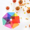 Color Cellophane Sheets 140/280Pcs Square Transparent Multicolor Glass Paper Sheet Color Sheets(140pcs) view 2