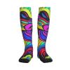 Colorful Lion Compression Socks 15-20mmHg Graduated Compression, Ideal for Nurses, Doctors, Office Workers, and Athletes view 2