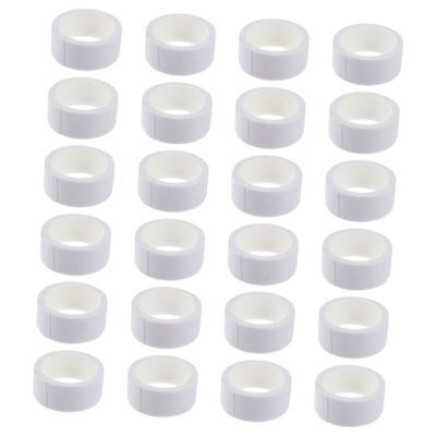 24 Pcs Adhesive Aid Tape Cotton Cloth Self-Adhesive Bandage Wrap for First Aid Wound Care Hypoallergenic Suitable for Surgery After-Care and Injury Protection