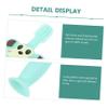 CONGARTENO Silicone Toothbrush with Soft Bristles and Tapered Handle for Boy Girl Years Gentle Teething and Training Brush Safe Chewing Material for Delicate Gums and Early Oral Care view 3