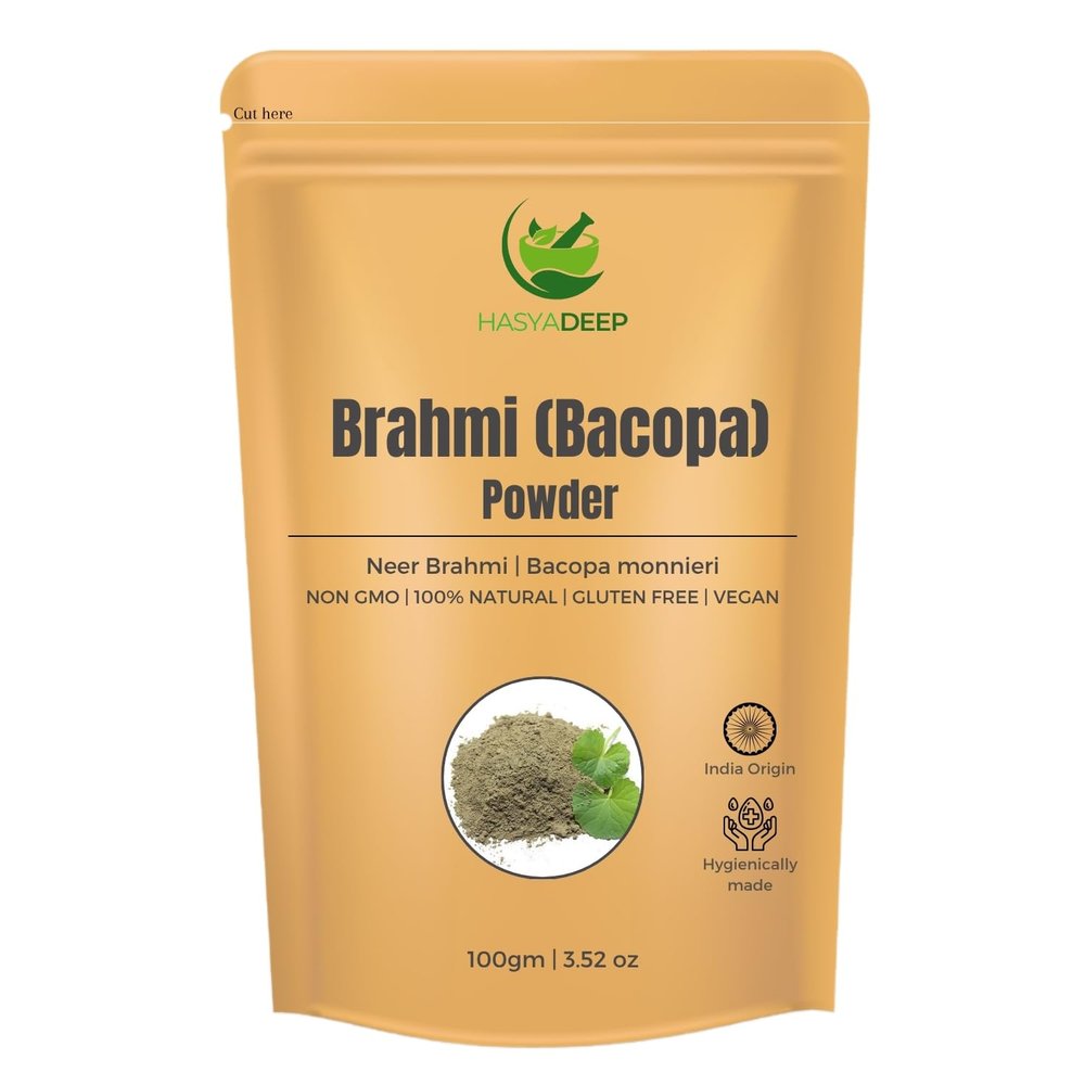 Hasyadeep Brahmi Herb Powder | Bacopa monnieri | Traditional Ayurvedic Herb (900gm/31.75)