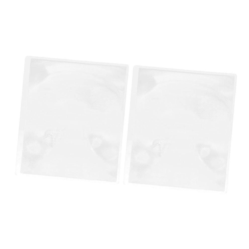 CONGARTENO Large Flat Magnifying Sheet Magnifier Card for Reading Pages Easy-Clean Portable Lens for Seniors Elderly Readers and Book Lovers Magnifying Card