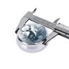 Pill Box 3 Compartment Metal Medicine Pill Organizer Bird standing on antlers Pill Case for Purse or Pocket Cute Mini Portable Pill Holder Travel Pill Container to Hold Supplements, Vitamins, Fish Oil view 2