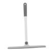 Beatifufu Professional Rotating Bathroom Window Squeegee with TPR Scraper Head for Car and Home Glass Cleaning Space-Saving Grey White Water Wiper for Mirrors Shower Doors and Balconies view 1