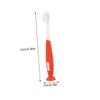 CONGARTENO 4pcs Toothbrushes Soft Bristles Safe Manual Teeth Cleaning Brushes for Ages Comfortable Oral Care with Adorable Design view 2