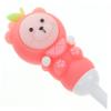 COLLBATH 2pcs Soft Bristle Toothbrushes for Ages Cute Rosy Animal Design Gentle Round Head Manual Tooth Brush for Comfortable Non-Break Handle view 3