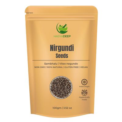 Hasyadeep Nirgundi Seeds | Vitex negundo | Traditional Ayurvedic Herb (900gm/31.75)