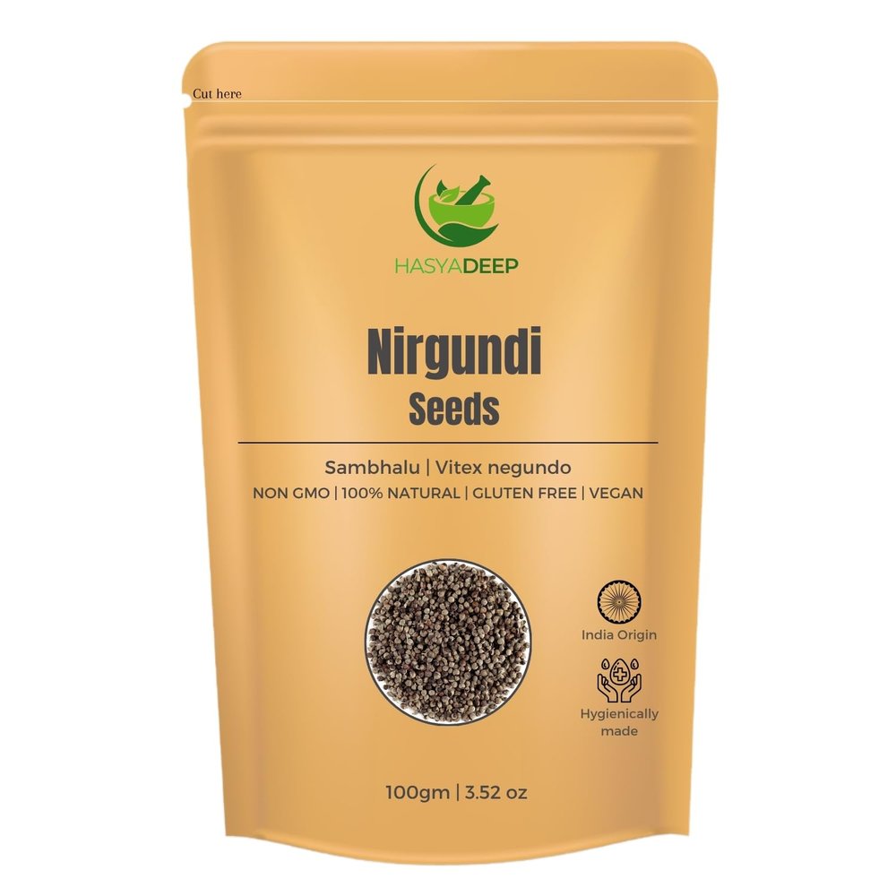 Hasyadeep Nirgundi Seeds | Vitex negundo | Traditional Ayurvedic Herb (900gm/31.75)