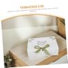 CHILDWEET 10PCS Mini Thank You Paper Boxes with Ribbon Flip-top Closure Sturdy Decorative Packaging for Shower Wedding Birthday Party Business Celebrations Portable Containers view 3
