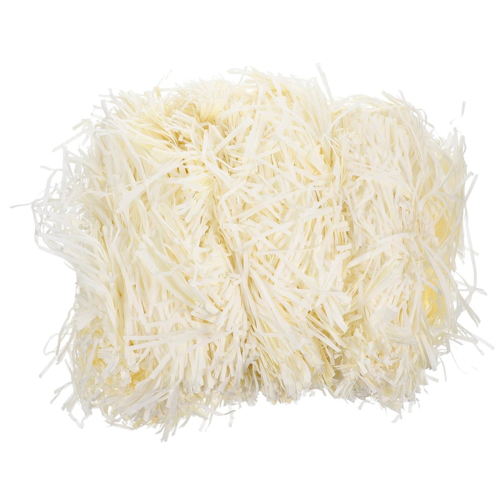 Beatifufu Beige Crinkle Paper Filler for Baskets and Packaging Odorless Reusable Paper Shred for Basket Stuffing Multi-use Box Filling and Decorative Packing Material