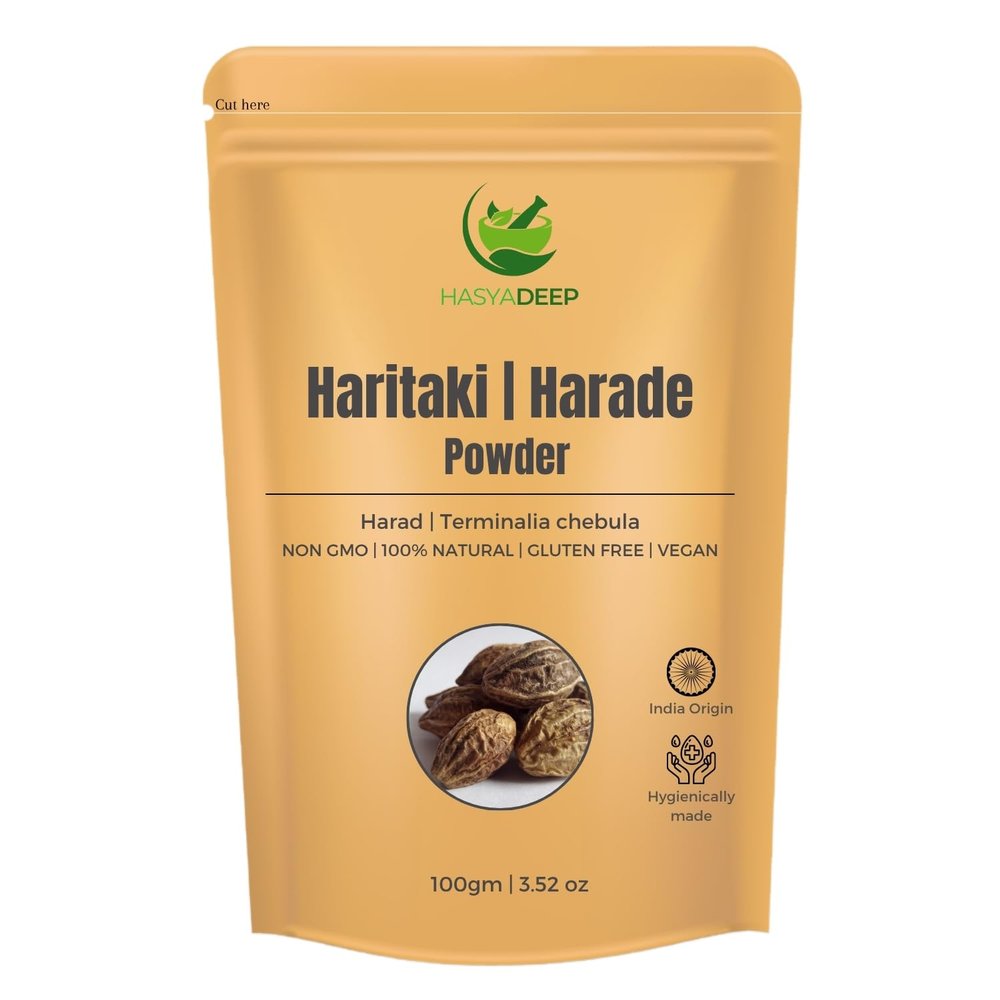Hasyadeep Haritaki Powder | Terminalia chebula | Traditional Ayurvedic Herb (450gm/15.87oz)