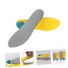 HAKIDZEL Heightening Shoe Pads Breathable Shock-Absorbing Insoles with Sweat Absorption for Men and Women Athletic Shoes Non-Slip Cushions for Running and Sports Gray view 4
